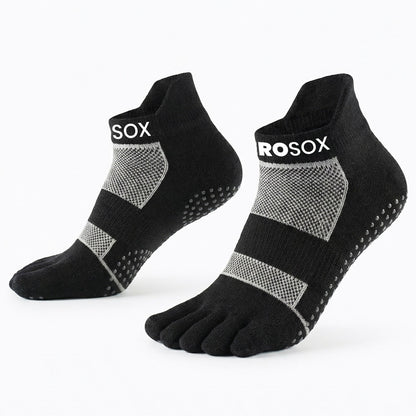 HEROSOX Five-Toe DotGrip™ Ankle Socks