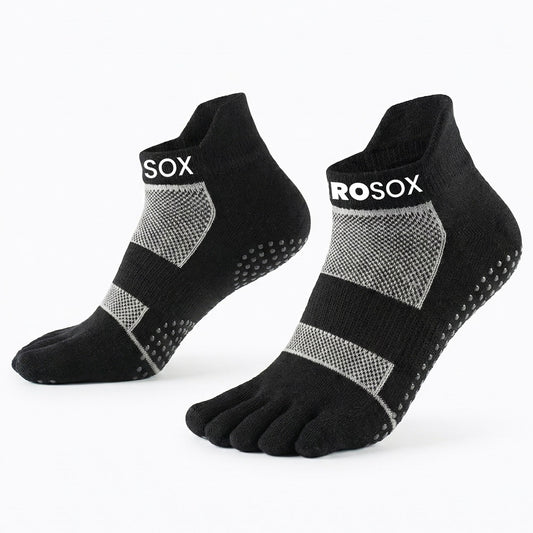 HEROSOX Five-Toe DotGrip™ Ankle Socks