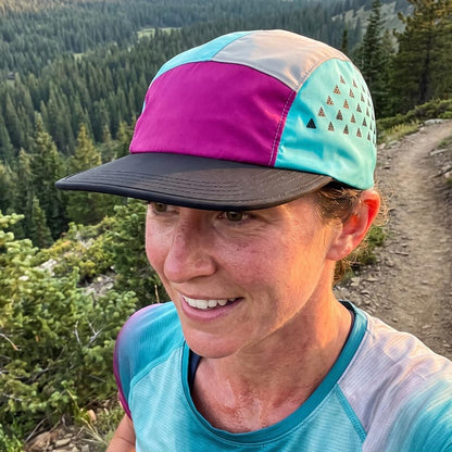 Lightweight 5-Panel Running Cap