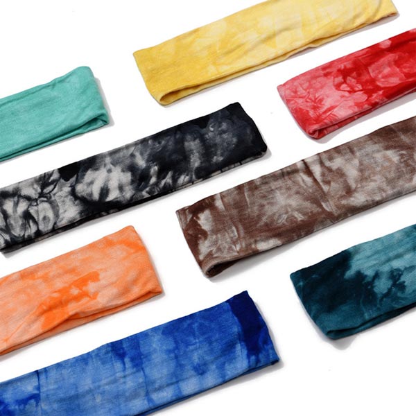 Tie-Dye Sports Headband