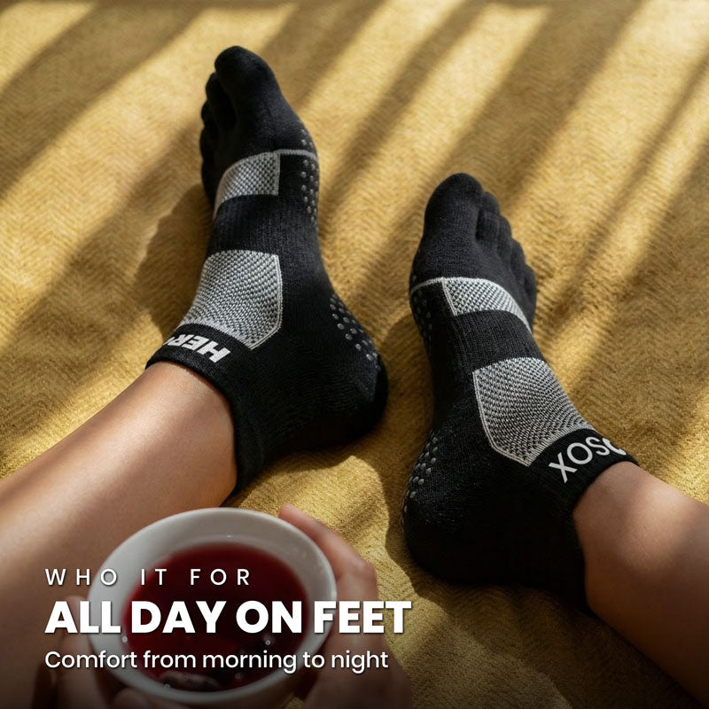 Ankle Toe Socks with DotGrip™