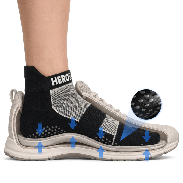 Ankle Toe Socks with DotGrip™
